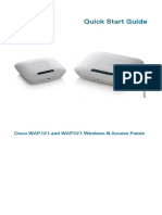 Quick Start Guide: Cisco WAP121 and WAP321 Wireless-N Access Points