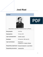 Talambuhay Ni Jose Rizal