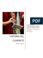 Historia Del Clarinete