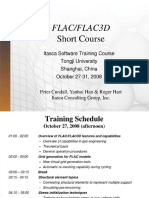 FLAC 3D Short Course