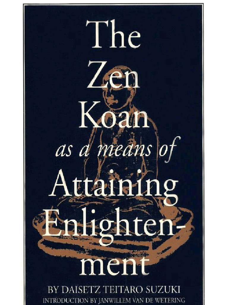 Dtsuzuki Zen Koan Pdf Pdf Zen Enlightenment In Buddhism