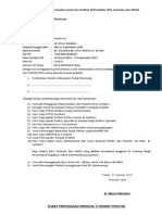 Format Formulir Permohonan Sip Dokter WKDS, Kontrak, Pns