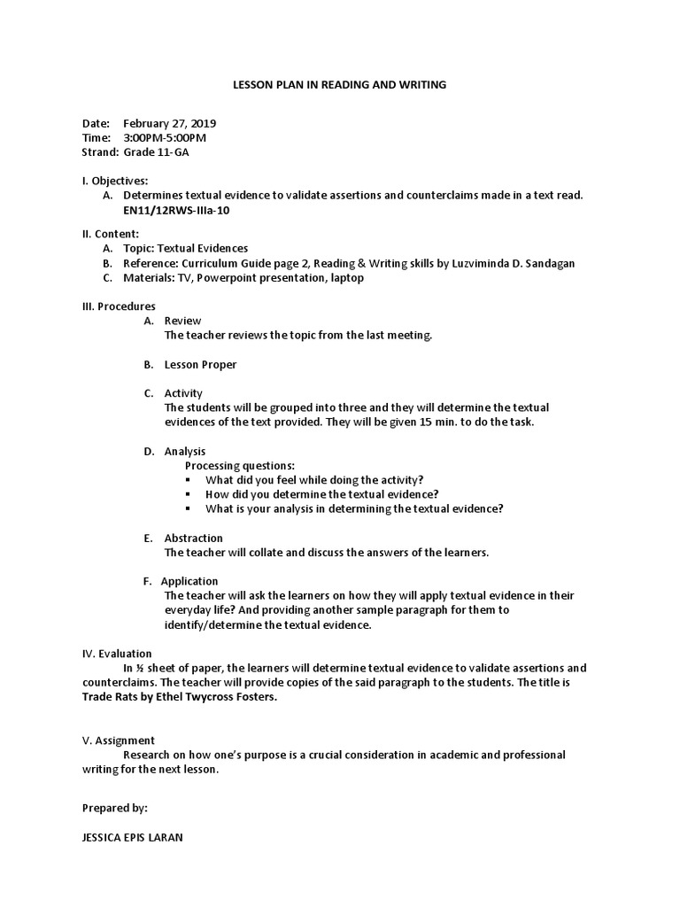 Evaluative Statement | PDF