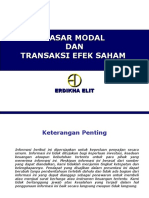 1 Pasar Modal Dan Transaksi Efek Saham