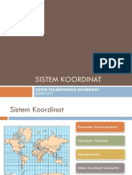 Sistem Koordinat Sistem Transformasi Koordinat rg0 PDF