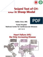 In Vivo Aniaml Test of CH-VAD in Sheep Model: Haibo Chen, MD. Fuwai Hospital National Center For Cardiovascular Diseases