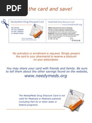 Drug Card