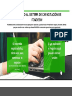 Bienvenido Al Sistema de Capacitacion de Fondeso PDF