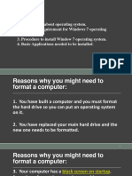Windows7 Installation Guide Edit