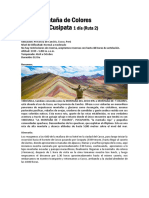 Montaña de 7 Colores Cusipata PDF