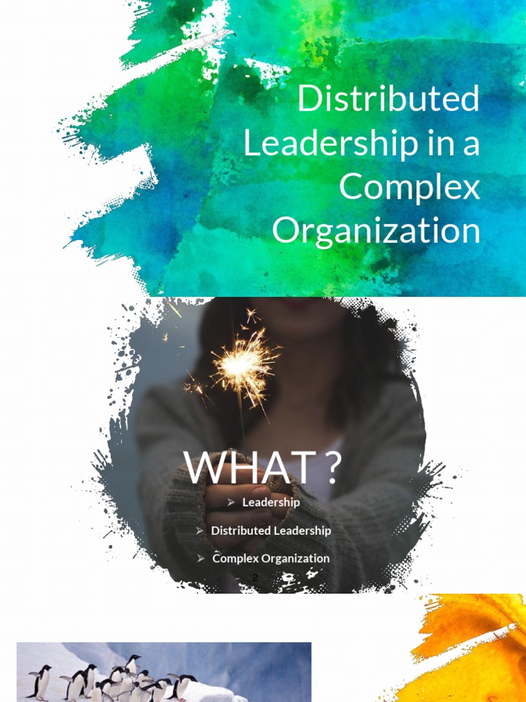 Distributed Leadership in Complex Organizations | PDF | Career & Growth ...