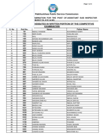 Written Qualified List Asi Traffic Warden 08 2017