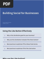 Download Building Social for Businesses Using the Like Button Effectively by Facebook SN40100720 doc pdf