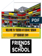 Welcome To Friends of School' Session 23 February 2019