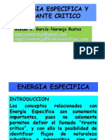 ENERGIA ESPECIFICA.NARANJO.HIDRAULICA
