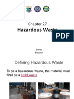 Hazardous Waste: Lopez Eleccion