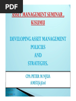 Assets Management Policy and Strategies. ICPAK PDF