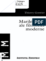 Thierry Gonthier-Marile Opere Ale Filosofiei Moderne-Institutul European (1998)