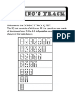 Dominos Track Iq Test