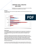 Ielts Writing Task 1 Practice Bar Chart: Example 1