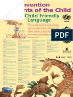 un convention on the rights of the child - in child friendly language
