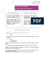 Fiche Méthodologiquue Sur Comment Élaborer Un Termes - de - Reference - V8Q