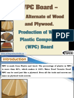 WPC Board - Best Alternate of Wood and Plywood