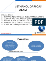 Pabrik Methanol dari Gas Alam