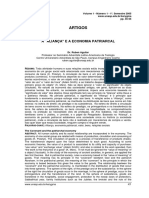 A Aliança e A Economia Patriarcal