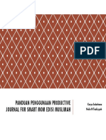 Panduan Productive Journal for Muslimah