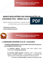 MROSC Lei 13019-2014 Aspectos Relevantes