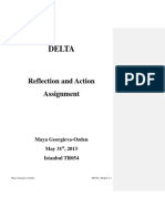 Delta: Reflection and Action Assignment