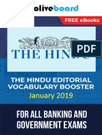 Hindu Vocabulary January 2019 PDF