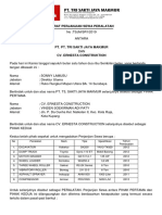 Surat Perjanjian Sewa Peralatan