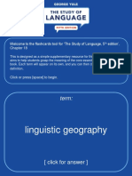 Welcome To The Flashcards Tool For The Study of Language, 5 Edition'