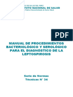 Manual Lepstospirosis