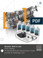 Fluids and Kits For Passenger Cars ZF - Remanufactured - Transmissions PDF