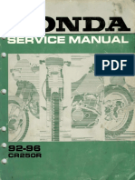 Honda Cr250r - 1992 1996 PDF