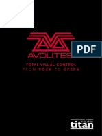 Avolites Consolas 2016 PDF