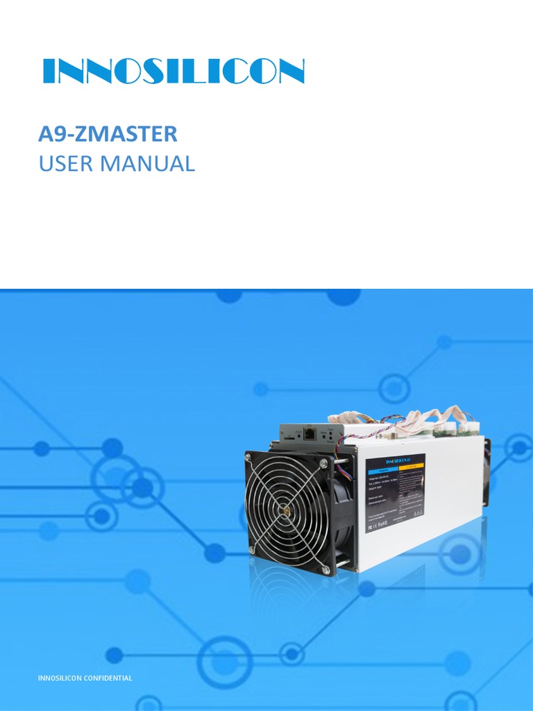 A9 ZMaster Miner User Guide | PDF | Software | Digital Technology