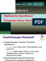 Kesetimbanganradioaktif