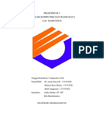 Percobaan Larik/array 2 Dimensi