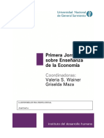 La Economía Es Una Ciencia Social. Juan Tasca