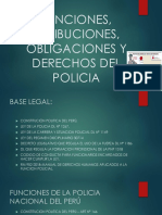 Funciones y deberes del policía