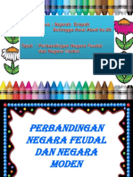 Perbandingan Negara Feudal Dan Negara Moden Eropah