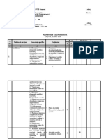 Planificare Calendaristica Clasa A V-A Educatie Tehnologica