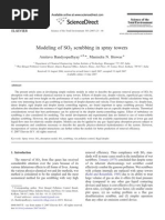 Download Modeling of SO2 Scrubbing in Spray Towers by rebelde96 SN40106097 doc pdf