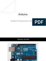 Arduino: Ambient Temperature Display