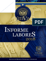 Informe de Labores 2018 FMVZ