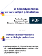Détresse Hémodynamique en Cardiologie Pédiatrique